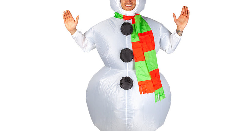Wicked Costumes Opblaasbare Sneeuwman