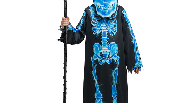 Wicked Costumes Skeletpak Magere Hein kinderen