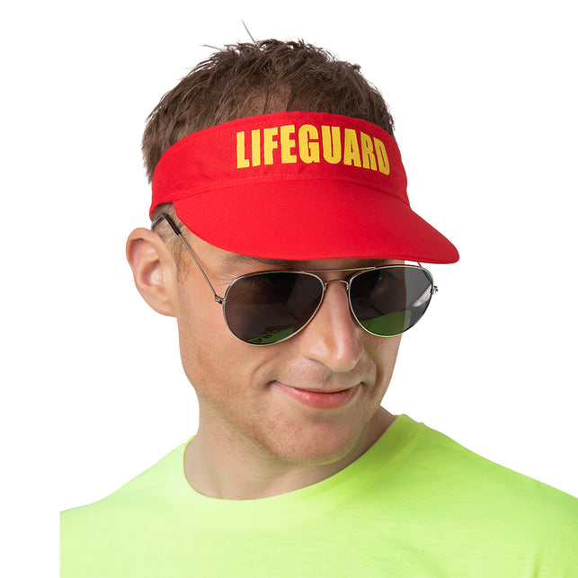 Wicked Costumes Zonneklep badmeester Bart