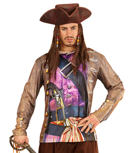 Widmann SRL 3D piratenshirt man