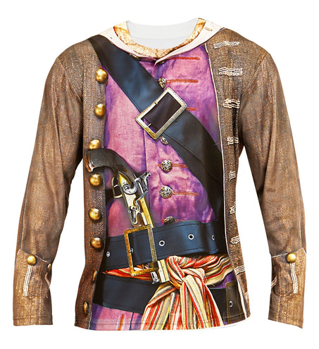 Widmann SRL 3D piratenshirt man