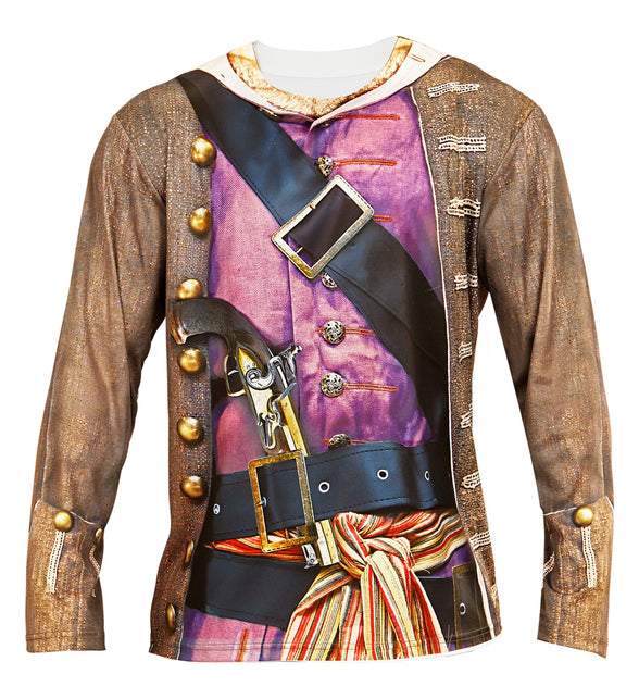 Widmann SRL 3D piratenshirt man