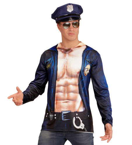 Widmann SRL 3D Politie shirt agent man