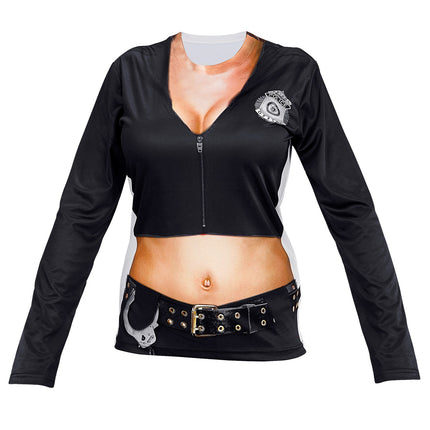 Widmann SRL 3D Politie shirt Police girl