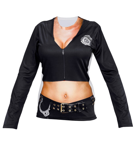 Widmann SRL 3D Politie shirt Police girl