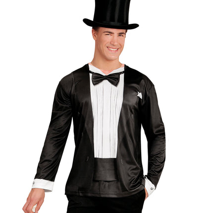 Widmann SRL 3D Smoking shirt Suit and tied