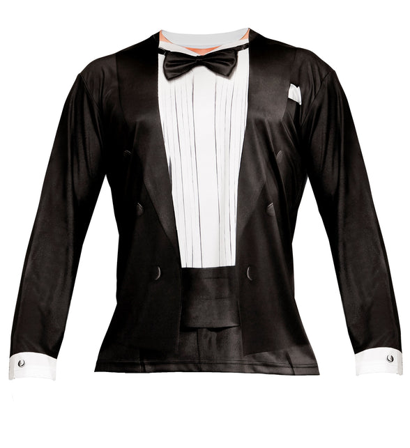 Widmann SRL 3D Smoking shirt Suit and tied