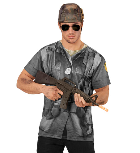 Widmann SRL 3D Soldaten shirt man