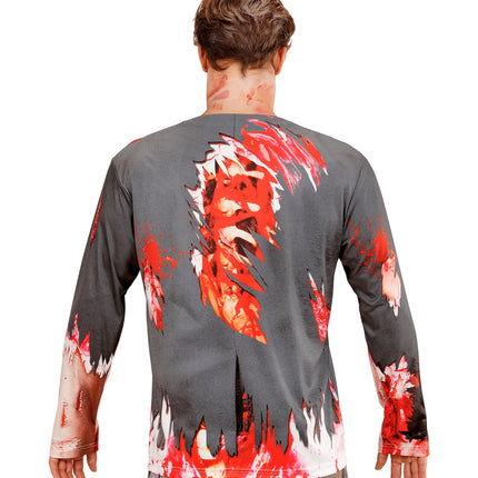 Widmann SRL 3D Zombie shirt man