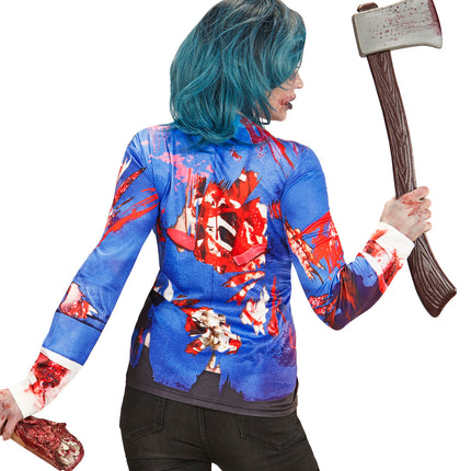 Widmann SRL 3D Zombie shirt volwassenen