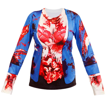 Widmann SRL 3D Zombie shirt volwassenen