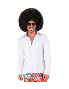 Widmann SRL 70's groovy heren shirt wit