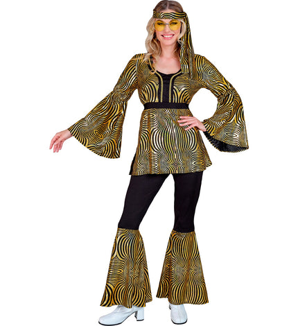 Widmann SRL 70s groovy kostuum goud Babette