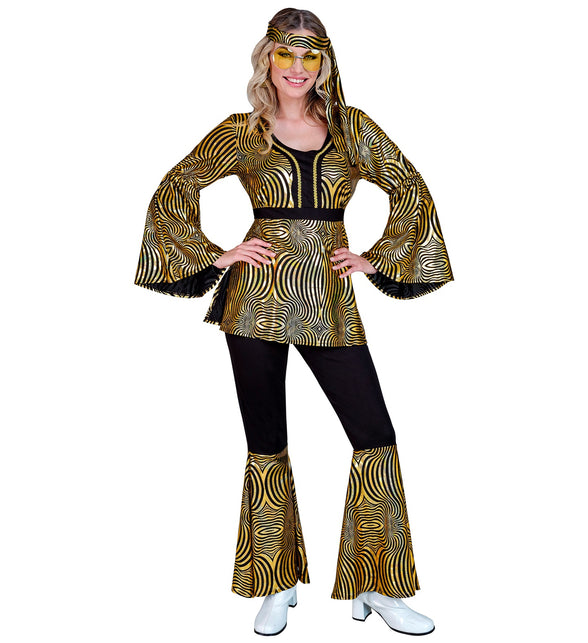 Widmann SRL 70s groovy kostuum goud Babette