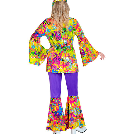 Widmann SRL 70s Hippie kostuum Peace & Love