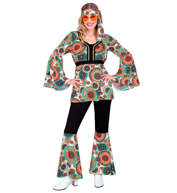 Widmann SRL 70s Hippie kostuum Vintage