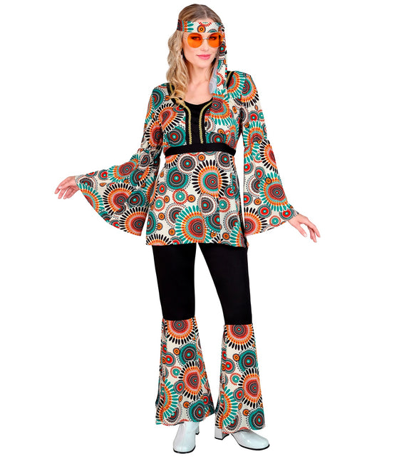 Widmann SRL 70s Hippie kostuum Vintage