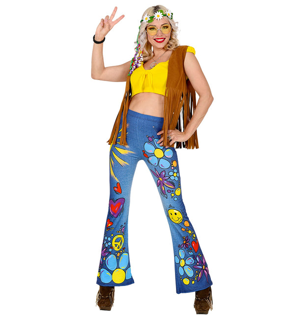 Widmann SRL 70'S LEGGING HIPPIE JEANS S/M