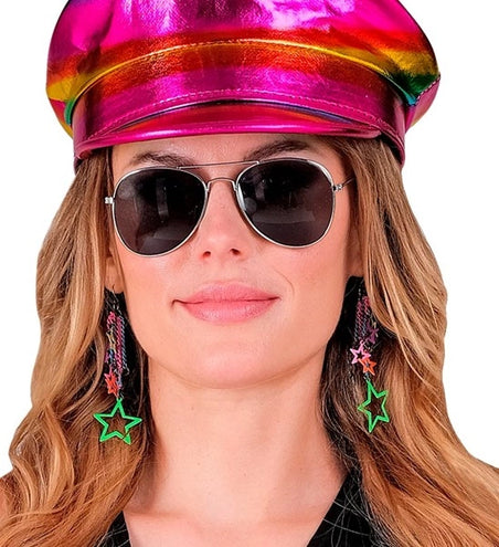 Widmann SRL 80's oorbellen sterren multi Liv