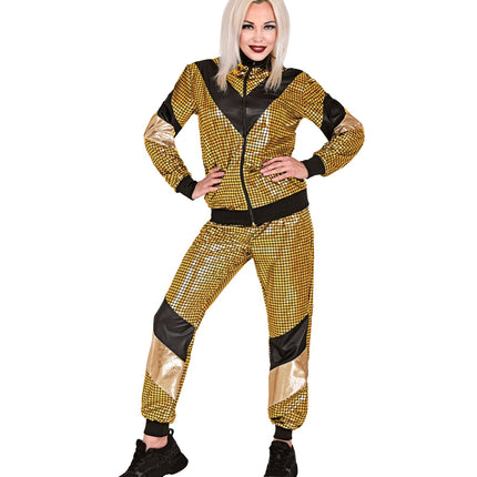 Widmann SRL 80s Trainingspak goud Mike