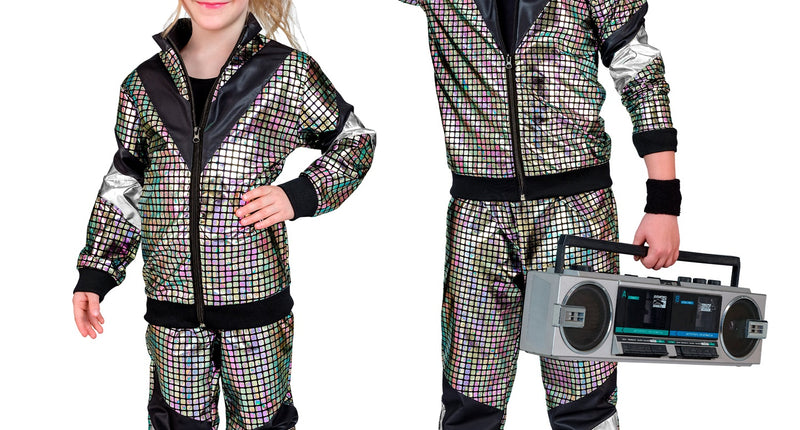 Widmann SRL 80s trainingspak zilver Niels kind