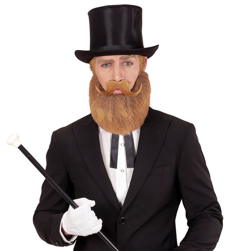 Widmann SRL Abraham baard met snor blond