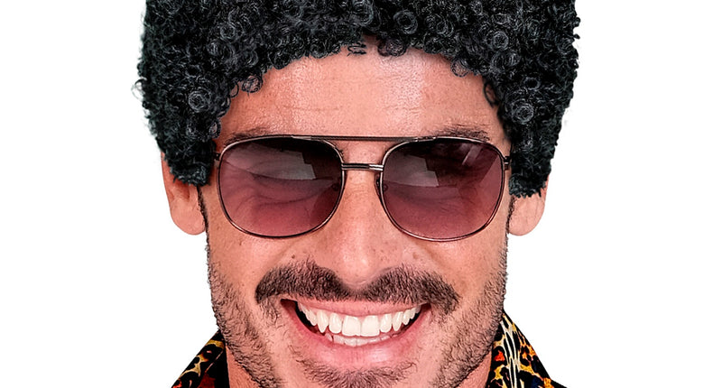 Widmann SRL Afro pruik korte krullen