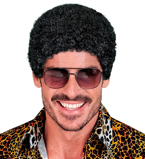 Widmann SRL Afro pruik korte krullen