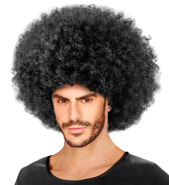 Widmann SRL Afro pruik zwart