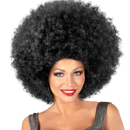 Widmann SRL Afro pruik zwart