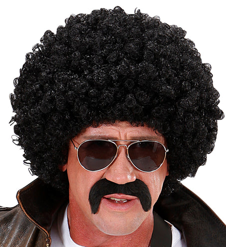 Widmann SRL Afro pruik  zwart