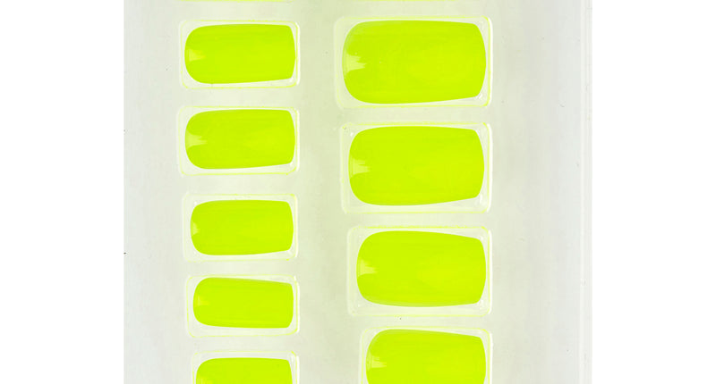 Widmann SRL Airbrush nagels neon geel