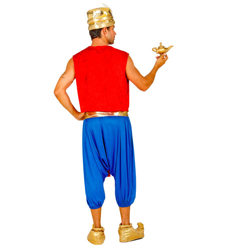 Widmann SRL Aladdin kostuum blauw rood