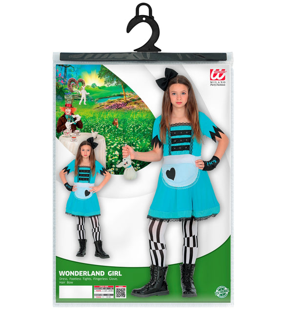 Widmann SRL Alice in Wonderland jurkje kinderen