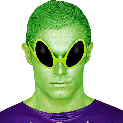 Widmann SRL Alien bril buitenaardse wezens