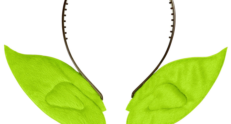 Widmann SRL Aliën oren groen op haarband