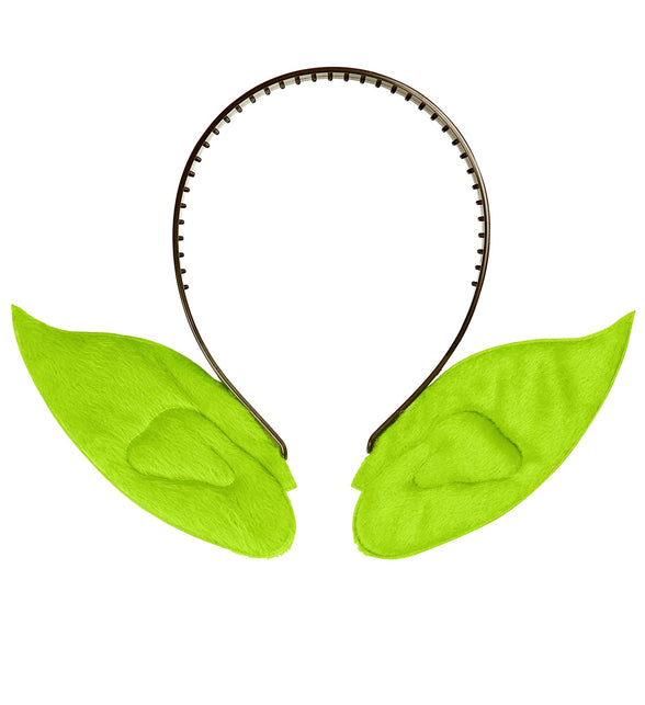 Widmann SRL Aliën oren groen op haarband