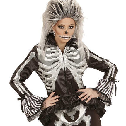 Widmann SRL Angstaanjagend skeletjasje voor dames