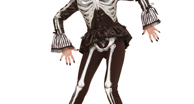 Widmann SRL Angstaanjagend skeletjasje voor dames