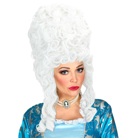 Widmann SRL Antoinette pruik wit
