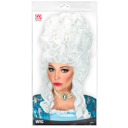 Widmann SRL Antoinette pruik wit