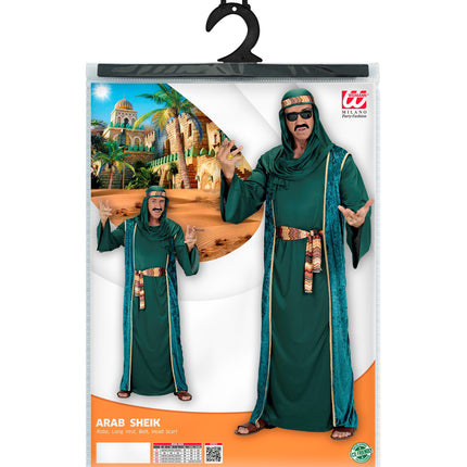 Widmann SRL Arabisch sjeiken pak groen