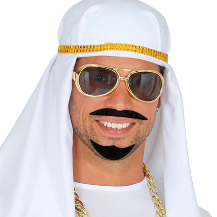 Widmann SRL Arabische sjeik snor en sik