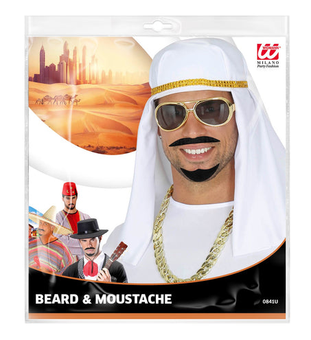 Widmann SRL Arabische sjeik snor en sik