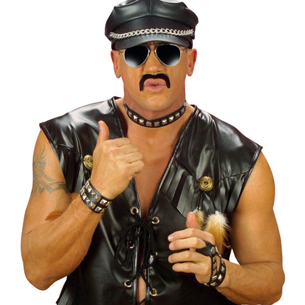 Widmann SRL Armband biker met studds