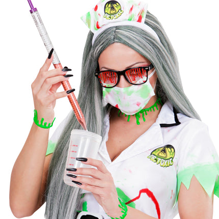 Widmann SRL Armband groen slijm druppels