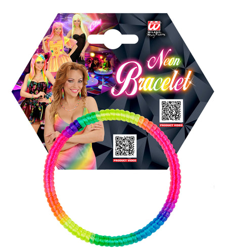 Widmann SRL Armbandje met neon kleuren