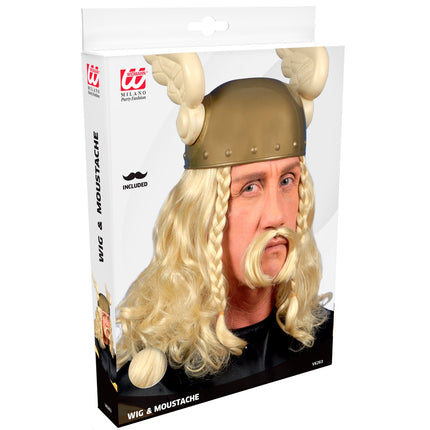 Widmann SRL Asterix pruik Viking