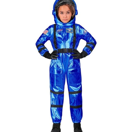 Widmann SRL Astronaut blauw kostuum Lara kind