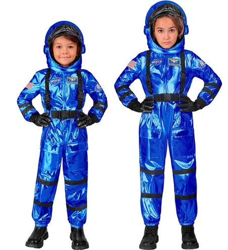 Widmann SRL Astronaut blauw kostuum Lara kind